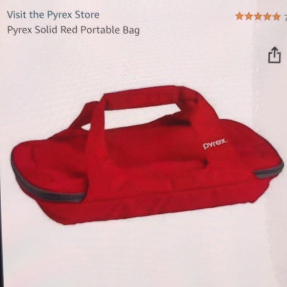Pyrex insulated carrying case NEW 9x13  USE Hot or cold packs (packs not inc) - Picture 3 of 7